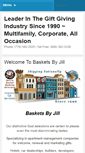 Mobile Screenshot of basketsbyjill.com